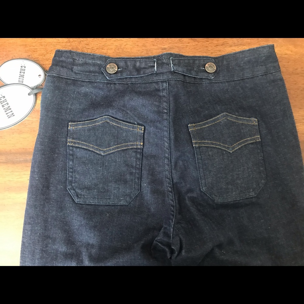De Chemin Slim Vintage Bootcut Jeans made in USA